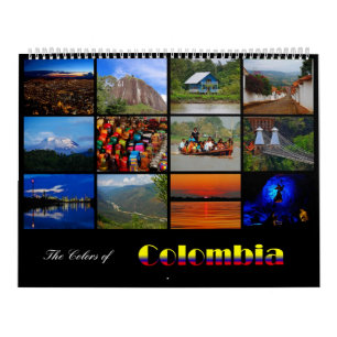 The Colours of Colombia Calendar 2013