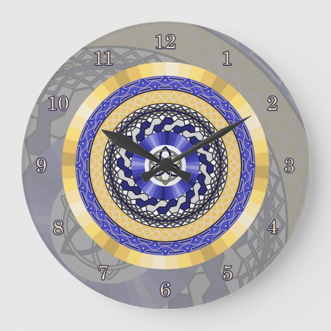 The Colours of New Years Clock (Front)