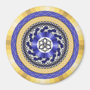 The Colours of New Years Magnet