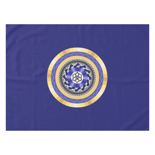 The Colours of New Years Tablecloth (Front (Horizontal))