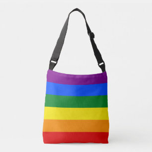 The colours of the rainbow crossbody bag