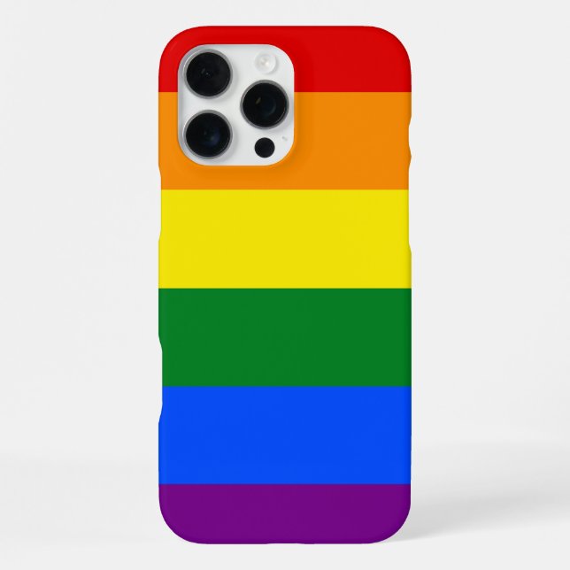 The colours of the rainbow iPhone case (Back)