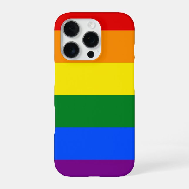 The colours of the rainbow iPhone case (Back)