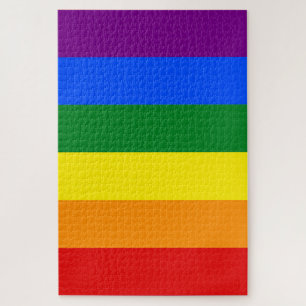 The colours of the rainbow jigsaw puzzle
