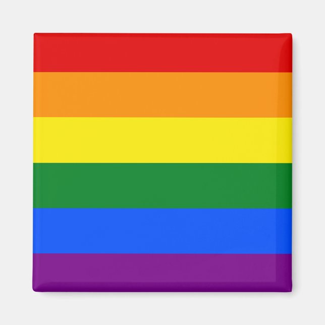 The colours of the rainbow magnet (Front)
