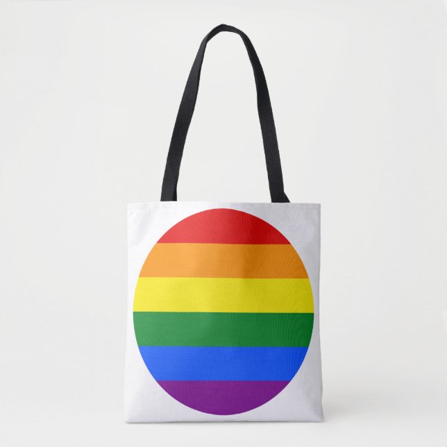 The colours of the rainbow tote bag (Front)