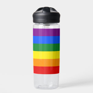 The colours of the rainbow water bottle