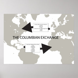 The Columbian Exchange Poster