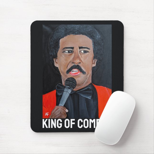 The Comedian Painting by Alfred Fox Mouse Mat (With Mouse)