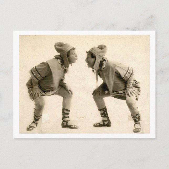 The Comedy of Errors, 1902 Vintage Postcard (Front)