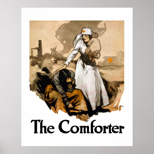 The Comforter -- Red Cross Poster (Front)