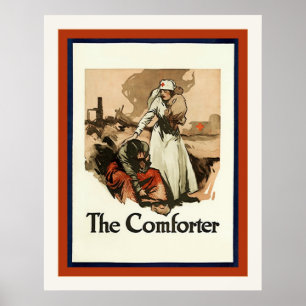 The Comforter ~ Vintage World War 1 Poster