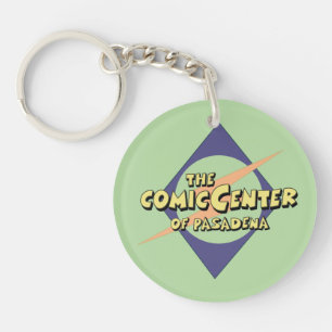 The Comic Center of Pasadena Key Ring