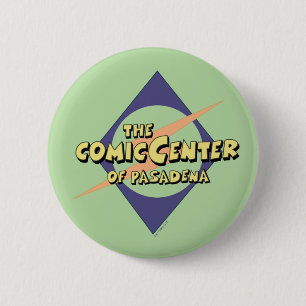 The Comic Centre of Pasadena 6 Cm Round Badge