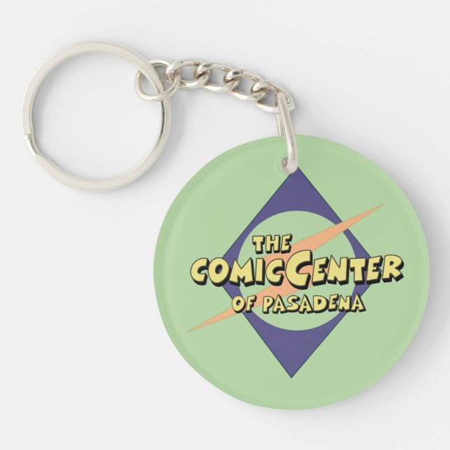 The Comic Centre of Pasadena Key Ring (Front)