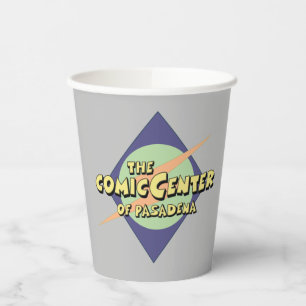 The Comic Centre of Pasadena Paper Cups