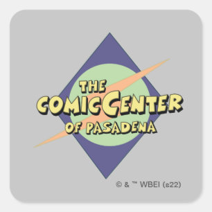 The Comic Centre of Pasadena Square Sticker