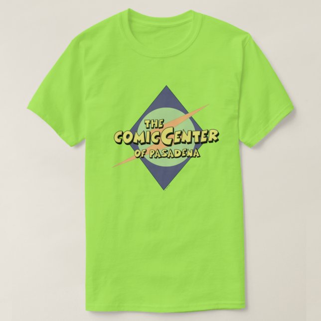 The Comic Centre of Pasadena T-Shirt (Design Front)
