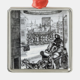 The Comical Romance' by Paul Scarron Metal Tree Decoration