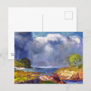 The Coming Storm George Bellows Postcard