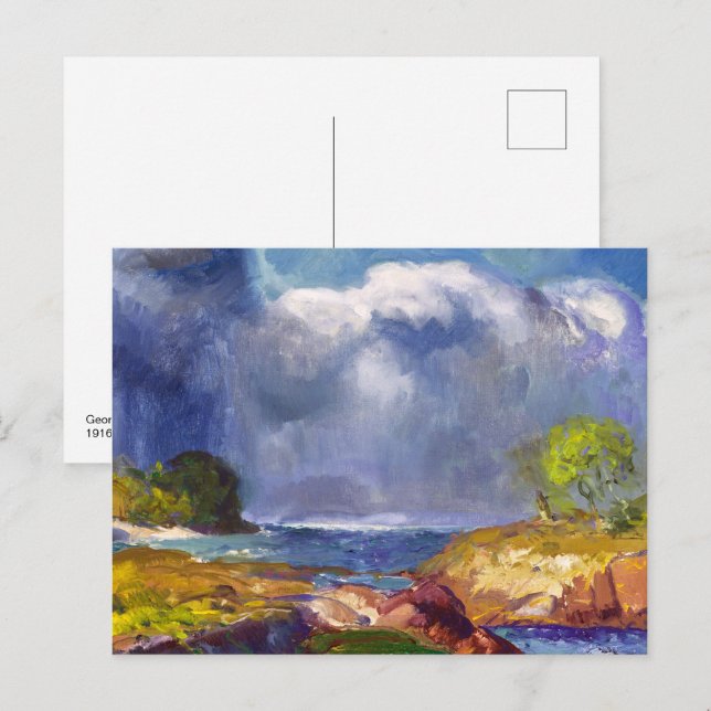 The Coming Storm | George Bellows | Postcard (Front/Back)