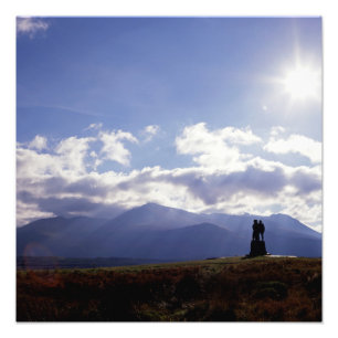 The Commando Monument Scotland Photo Print