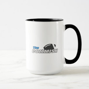 The Commish Coffee Mug Cup Fantasy Football