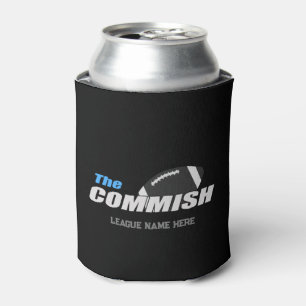The Commish Custom Can Koozie Fantasy Football