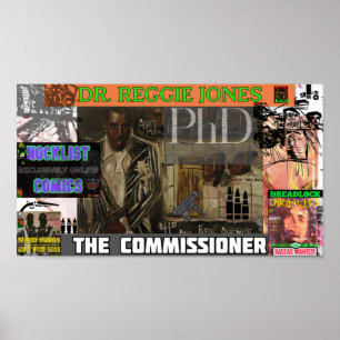 THE COMMISSIONER - REGGIE JONES POSTER