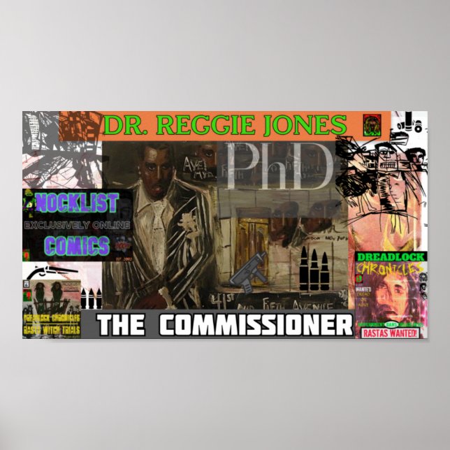 THE COMMISSIONER - REGGIE JONES POSTER (Front)