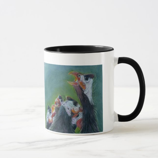 The Committee Guinea Fowl Mug (Right)