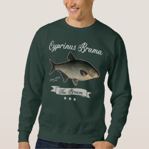 The Common Bream Fish Carp Bream Vintage Fish Sweatshirt