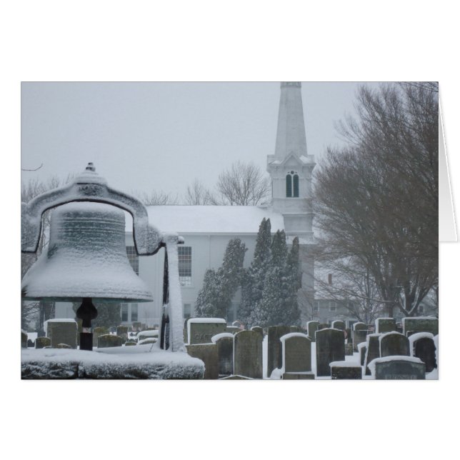 The Commons, Little Compton, RI Greeting Card (Front Horizontal)