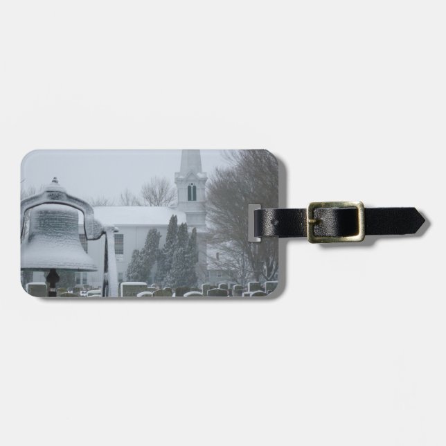 The Commons, Little Compton, RI Luggage Tag (Front Horizontal)