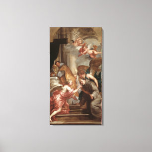 The Communion of St. Bonaventure Canvas Print