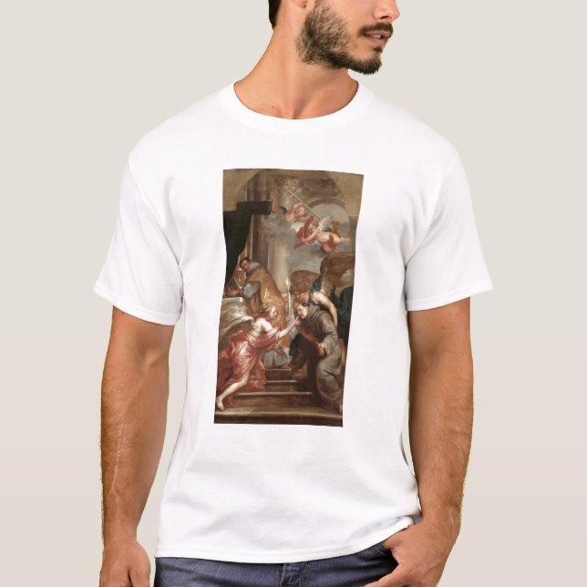 The Communion of St. Bonaventure T-Shirt (Front)