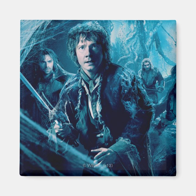 The Company In Mirkwood Magnet (Front)