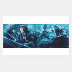 The Company In Mirkwood Rectangular Sticker