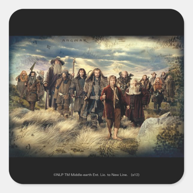 The Company Square Sticker (Front)