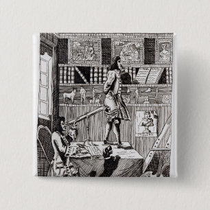 The complicated Richardson, 1724 15 Cm Square Badge