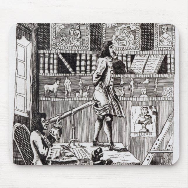 The complicated Richardson, 1724 Mouse Mat (Front)