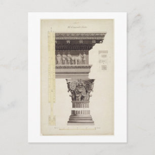 The Composite Order (w/c, wash, pen and black ink Postcard
