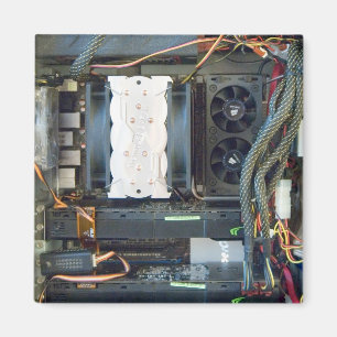The computer equipment canvas magnet