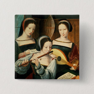 The Concert 15 Cm Square Badge