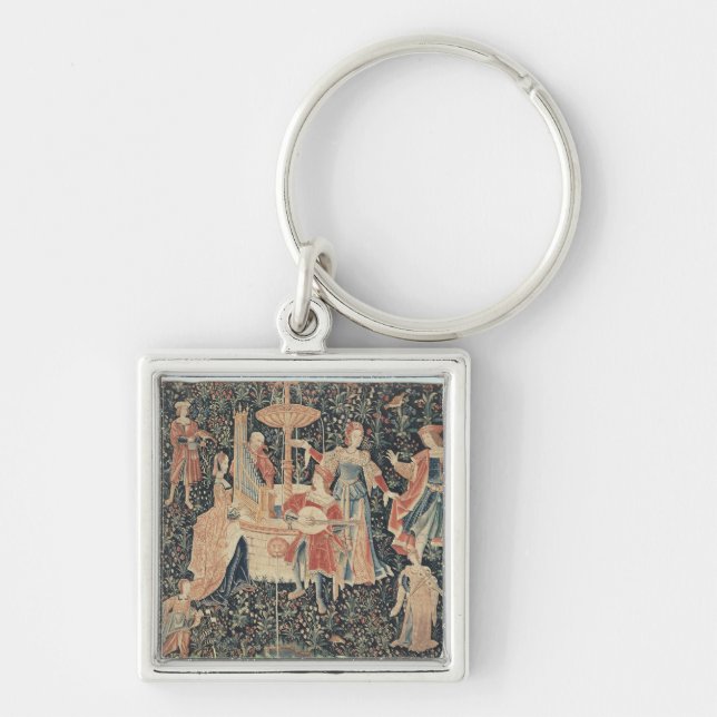 The Concert at the Fountain Key Ring (Front)