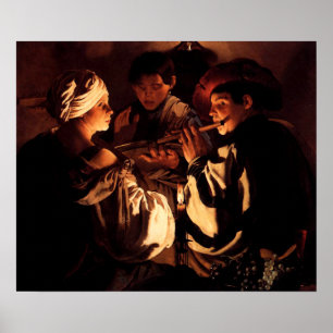 The Concert by Ter Brugghen, Poster