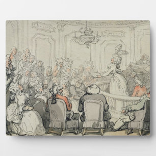 The Concert, from 'Scenes at Bath', c.1795-1800 (w Plaque