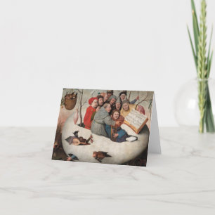 The Concert in the Egg by Hieronymus Bosch Thank You Card