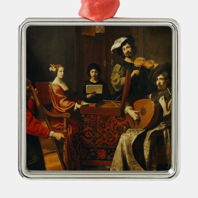 The Concert Metal Tree Decoration (Front)