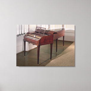 The concert piano of Franz Joseph Haydn Canvas Print